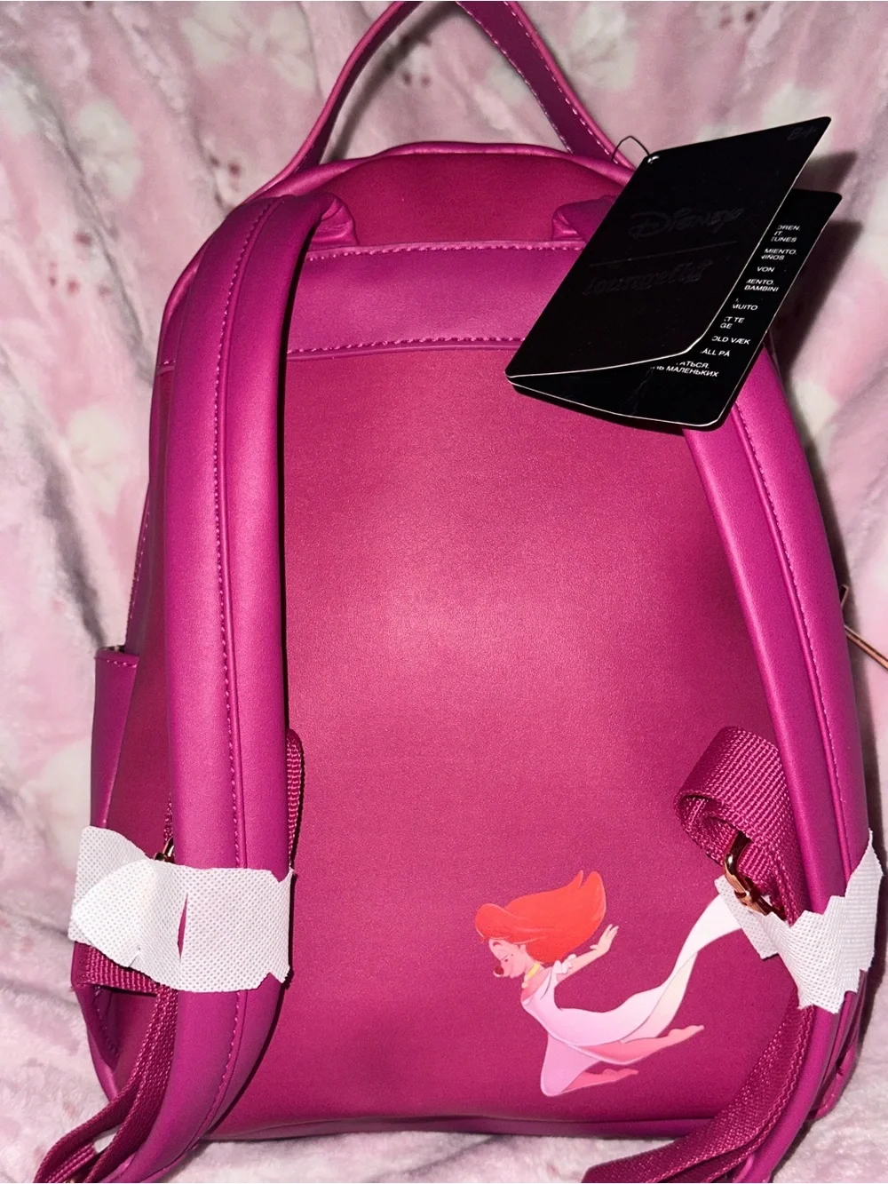 Loungefly w/ wallet “A Goofy Movie” Max & Roxanne 30th Anniversary Backpack